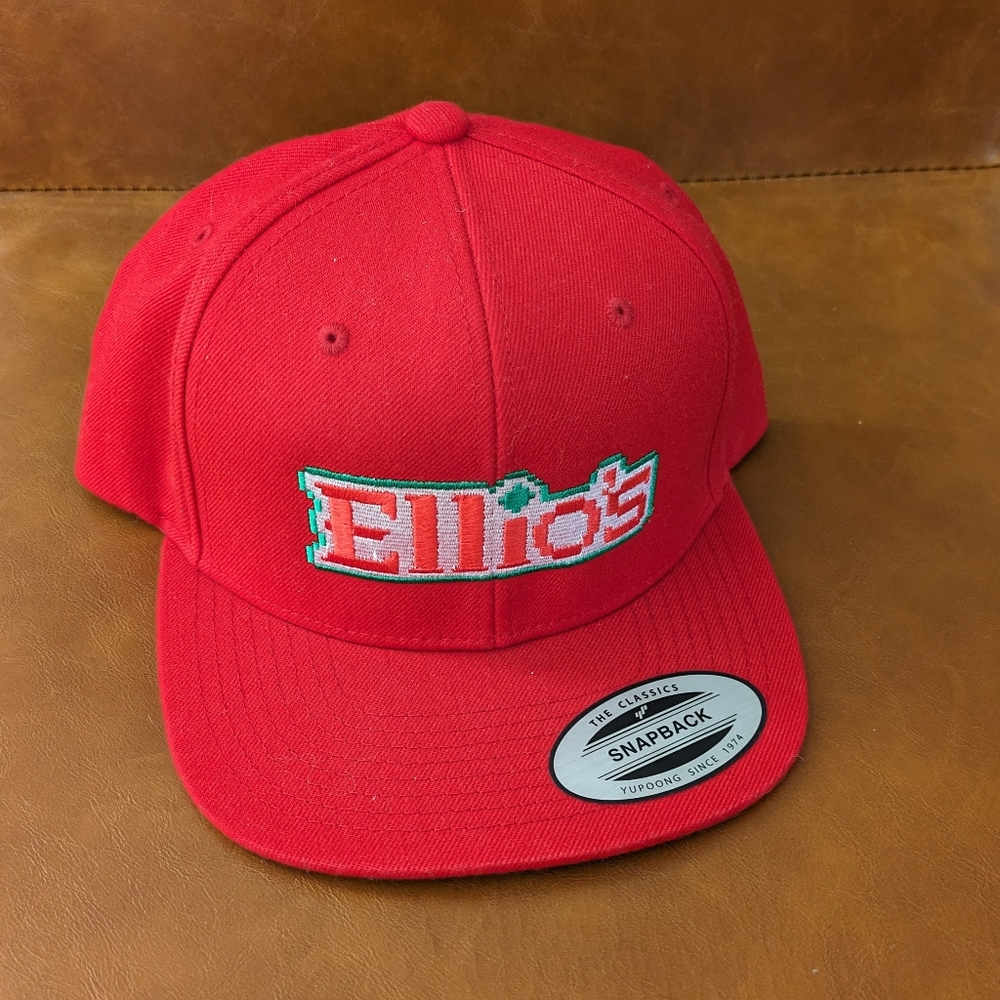 Ellio's pizza hat